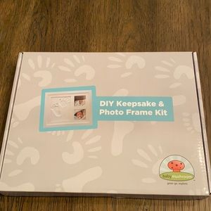 NWOT Baby Mushroom DIY Keepsake & Photo Frame Kit